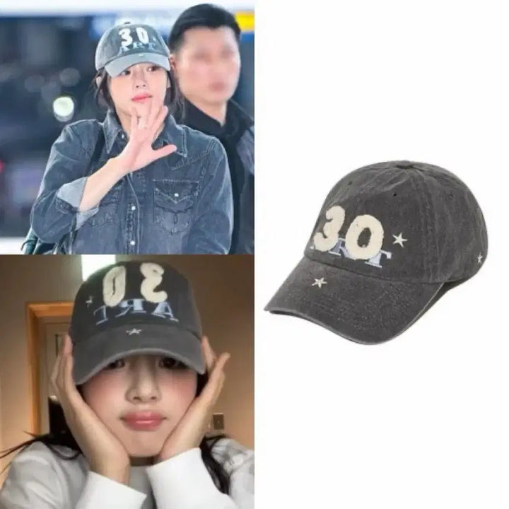 [BUNJANG] NewJeans Minji Kijun Art 30 Cap / 뉴진스 민지 기준 Art 30 모자
