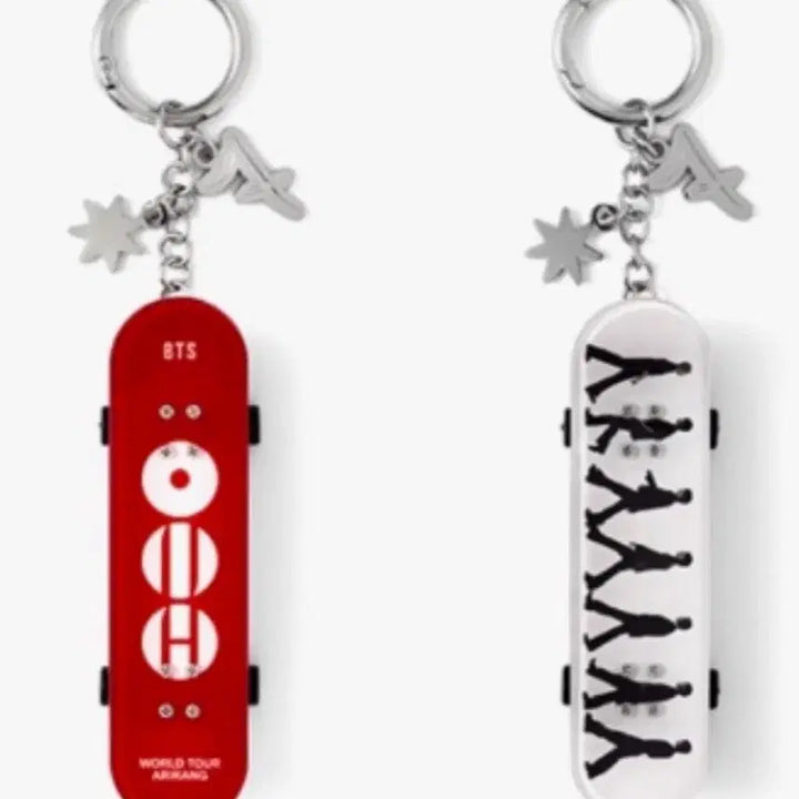 [BUNJANG] BTS Mini Skateboard Keyring Bundle Set / (일괄) BTS MINI SKATEBOARD KEYRING
