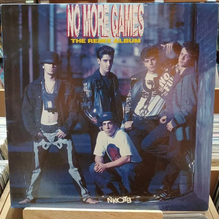 [BUNJANG] New Kids on the Block No More Games The Remix A LP / 뉴 키즈 온 더 블록 LP NO MORE GAMES THE REMIX A