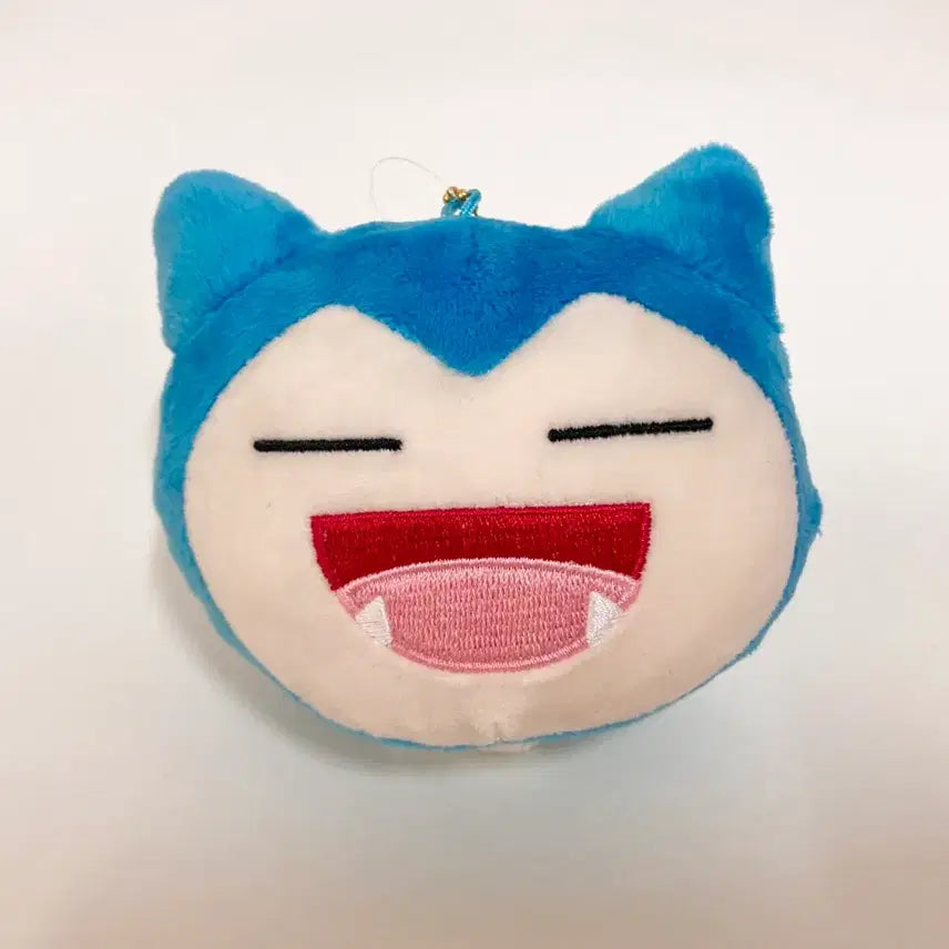 [BUNJANG] Snorlax Face Pouch Keychain / 포켓몬 잠만보 얼굴 파우치 키링