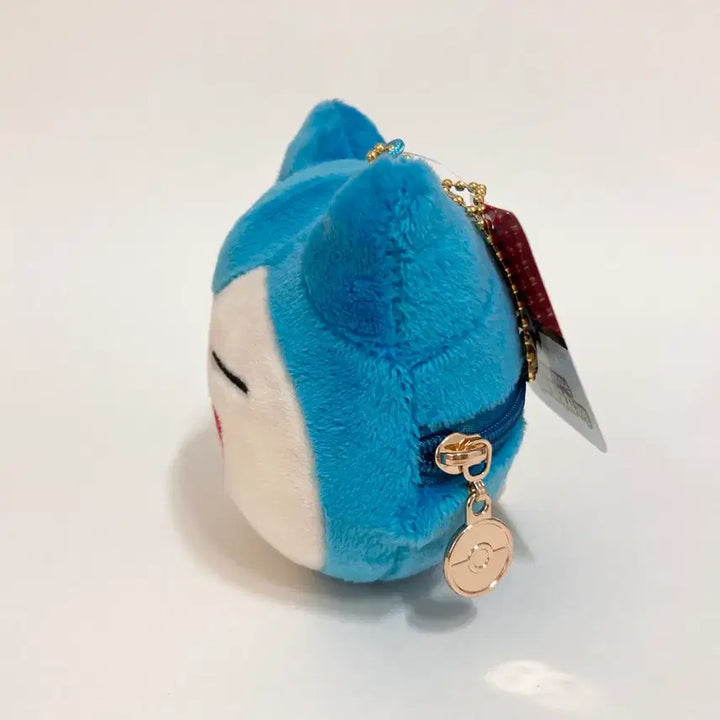 [BUNJANG] Snorlax Face Pouch Keychain / 포켓몬 잠만보 얼굴 파우치 키링