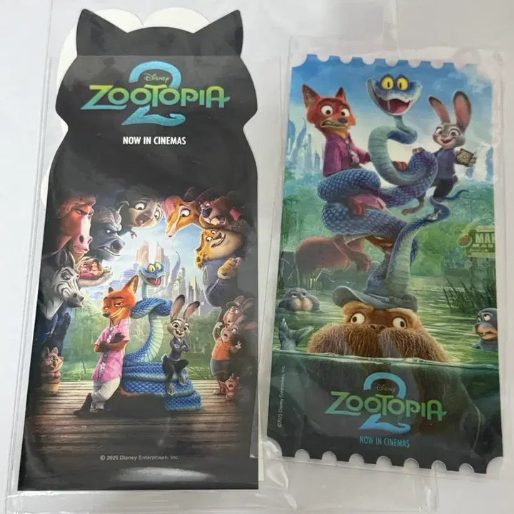 [BUNJANG] Zootopia 2 TTT Original Ticket Bundle / 주토피아2 ttt+오리지널티켓