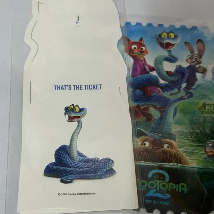 [BUNJANG] Zootopia 2 TTT Original Ticket Bundle / 주토피아2 ttt+오리지널티켓