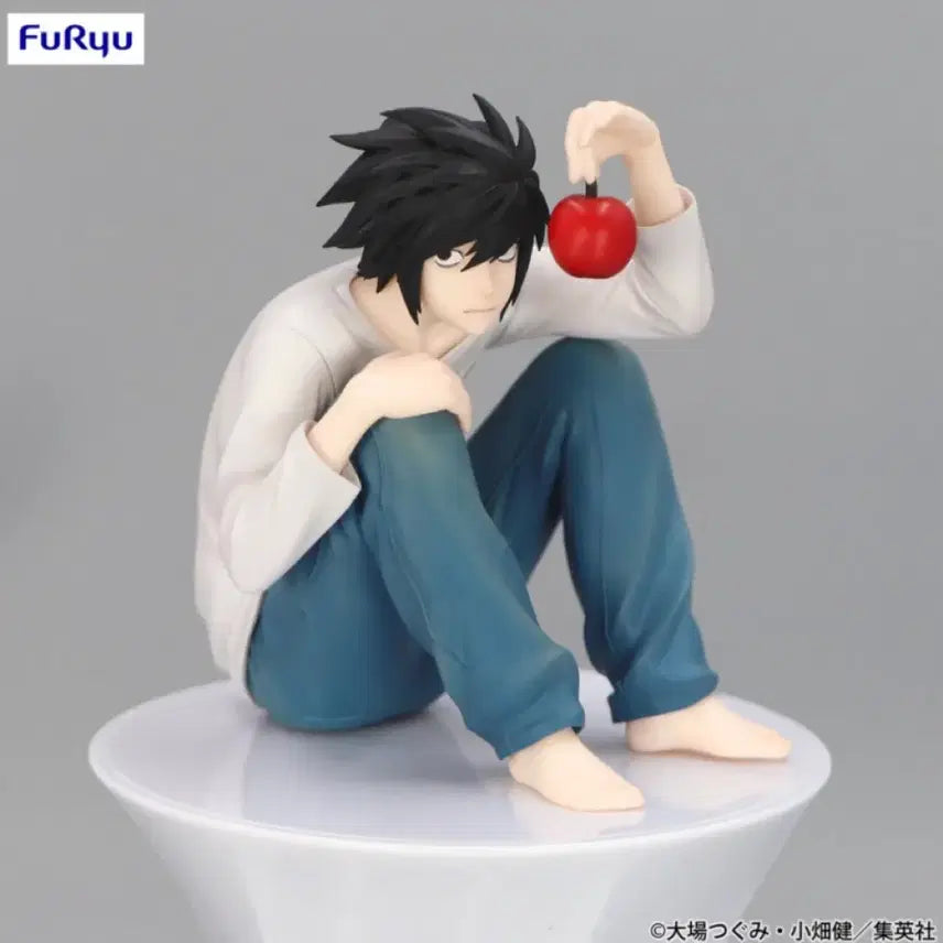[BUNJANG] Death Note L Noodle Stopper Figure by FuRyu (Sealed) / [미개봉] 데스노트 엘 L 후류 누들스토퍼