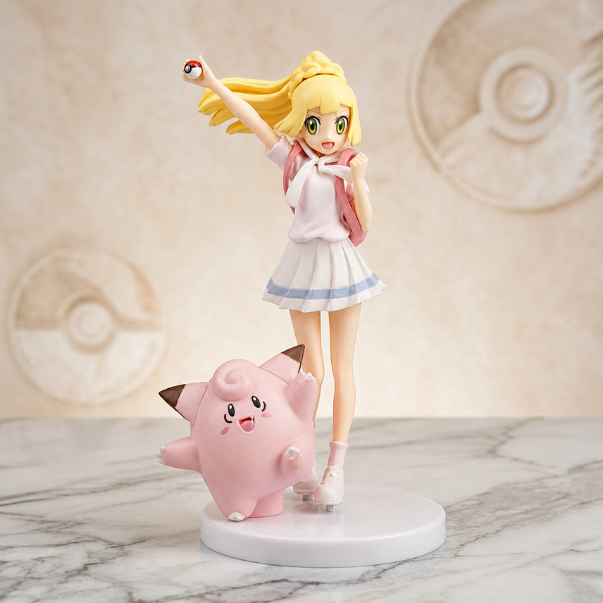 [BUNJANG] Lillie &amp; Clefairy Figure Set / [6월 4주차] 포켓몬 릴리에 피규어