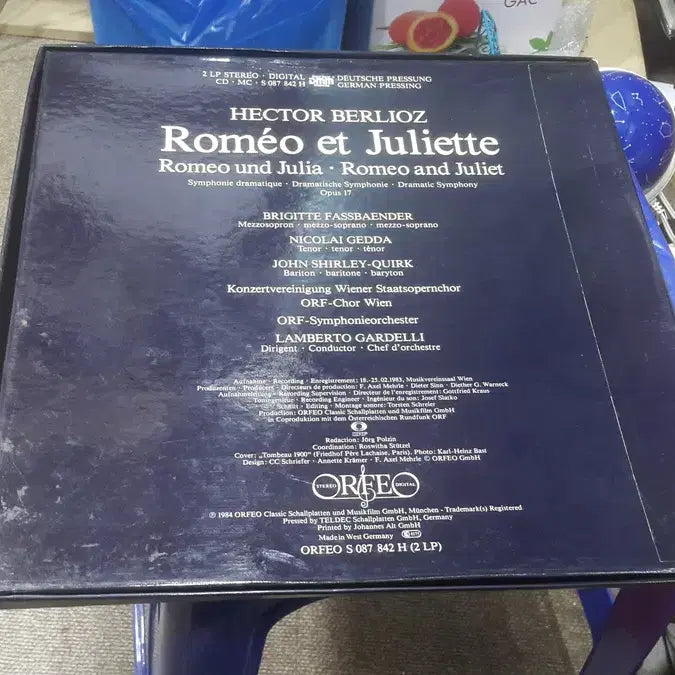 [BUNJANG] Hector Berlioz Romeo and Juliet Symphonie Dramatique Op.17 Vinyl Record / 엘피 - 클래식/베를리오즈 - 로미오와 줄리엣
