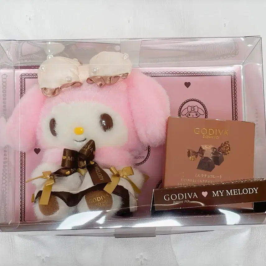 [BUNJANG] Godiva x My Melody 2025 Collaboration Mascot / (원가이하 사유O) 2025 고디바 마이멜로디 콜라보 마스코트