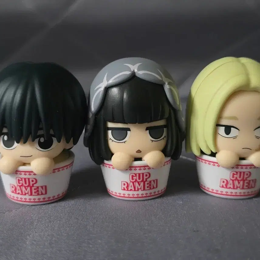 [BUNJANG] Sakamoto Days Cup Noodle Figure Set (3 Types) / 사카모토데이즈 컵라면 피규어 3종 세트