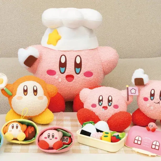 [BUNJANG] Kirby Chef Kirby Onigiri Large Plush / 일본 한정) 별의 커비 도시락 요리사 커비 주먹밥 대형 인형