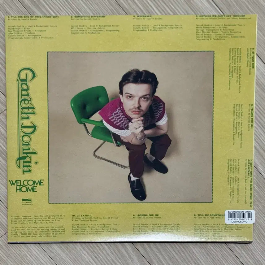 [BUNJANG] Gareth Donkin Welcome Home LP (Transparent Emerald Green) / Gareth Donkin - Welcome Home  LP
