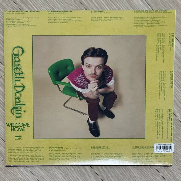 [BUNJANG] Gareth Donkin Welcome Home LP (Transparent Emerald Green) / Gareth Donkin - Welcome Home  LP