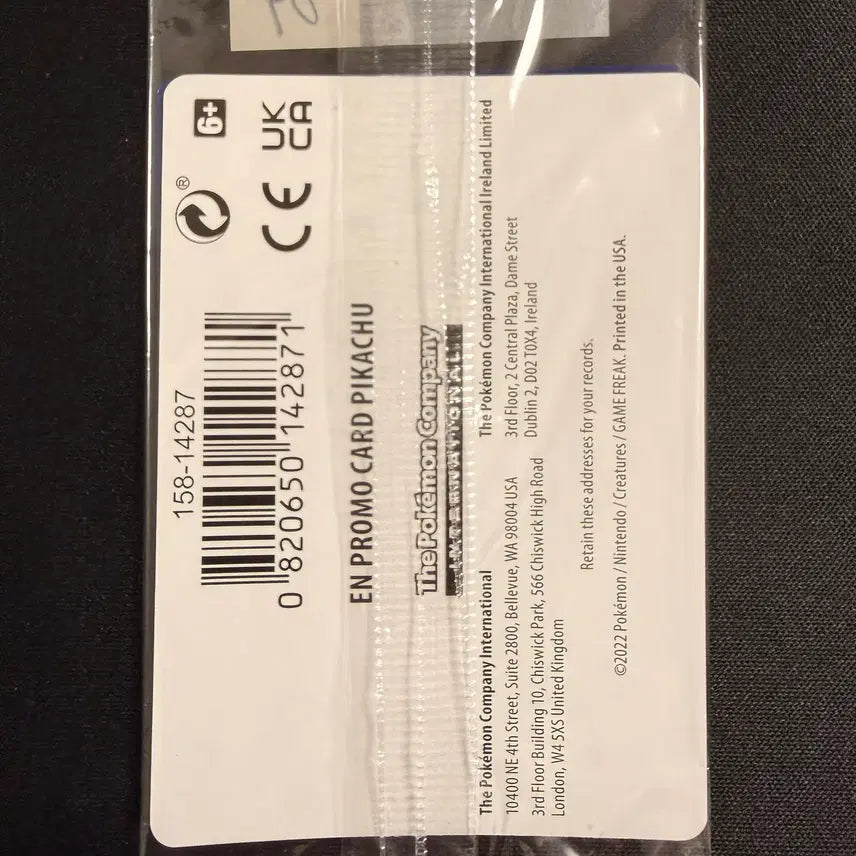 [BUNJANG] 2022 Pokemon North America GO Promo Pikachu Holo - Unsealed / [등급용/미개봉] 2022 포켓몬 북미판 GO 프로모 피카츄 홀로-09