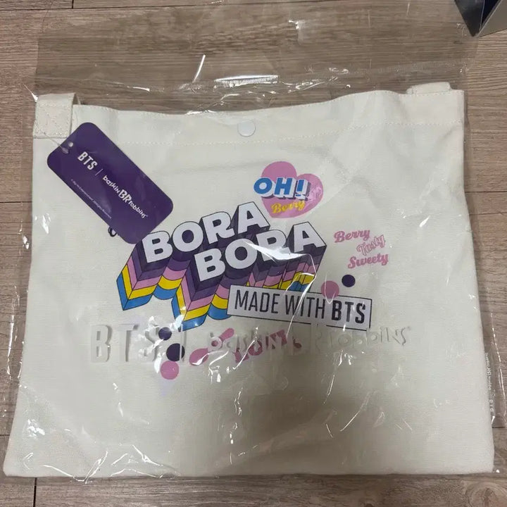 [BUNJANG] BTS Baskin Robbins Collaboration Bag / BTS 방탄소년단 베스킨라빈스 콜라보 가방
