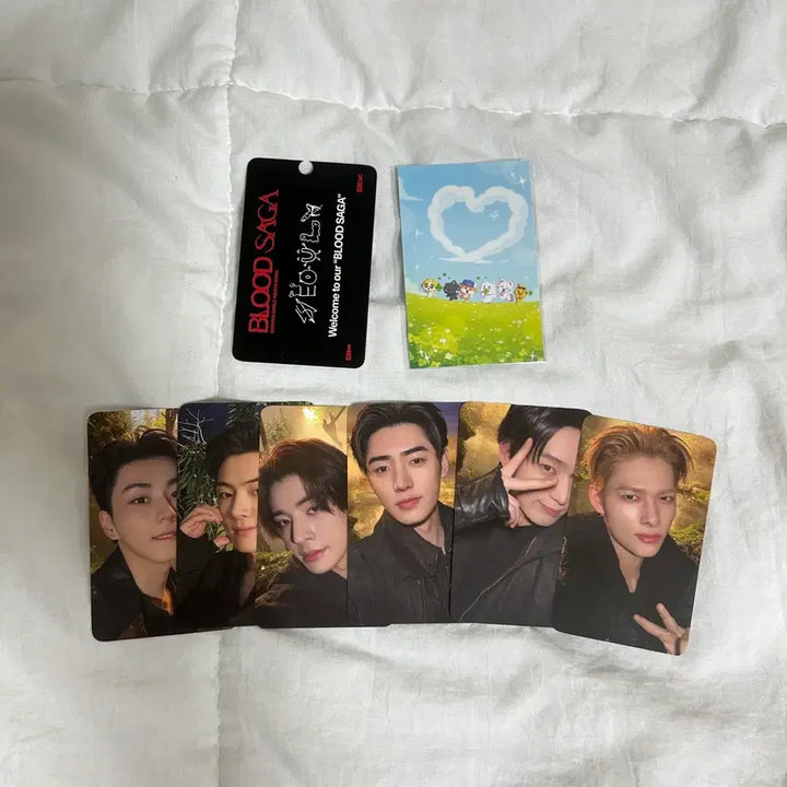 [BUNJANG] ENHYPEN Blood Sangha Engine Zone Photocard Bundle Set (Heeseung, Jay, Sunghoon, Sunwoo) / 엔하이픈 블러드사가 엔진존 포카 단체 일괄 양도 정원 제이 성훈 선우