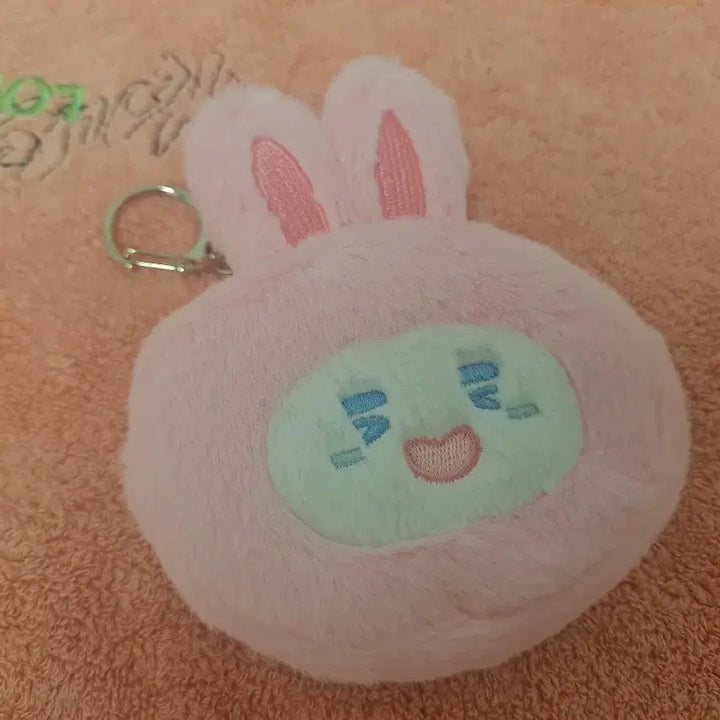 [BUNJANG] Onew JjingNyi Face Pouch Keyring (New) + 2 sets POB / 온유 찡냥이 페이스 파우치 키링 (원가이하)