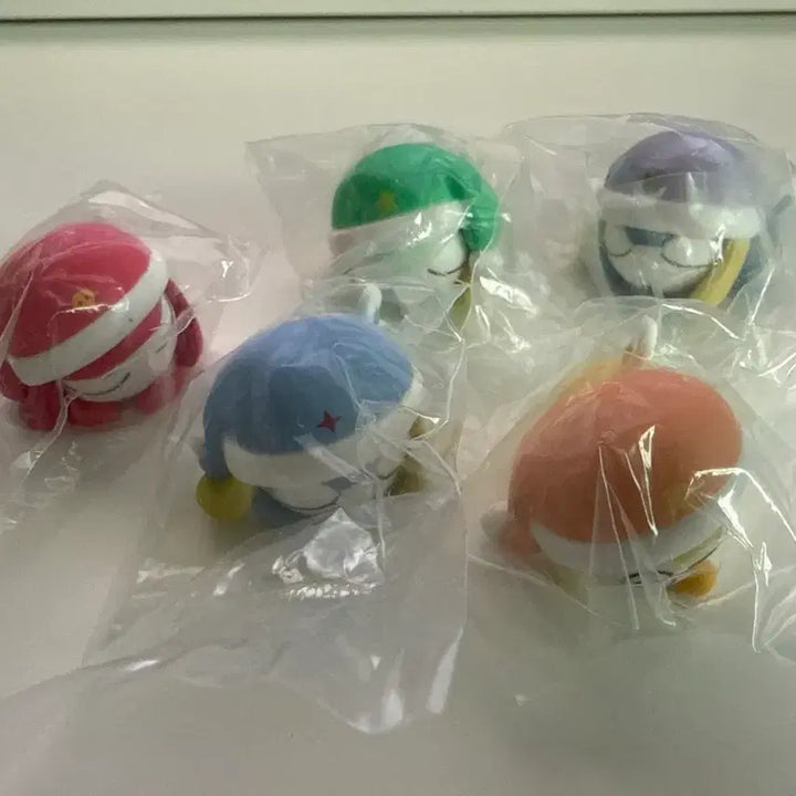 [BUNJANG] Keroro Chibi Nemurasetei Gacha 5-Figure Set / 케로로 치비 네무라세타이 가챠 5종 세트