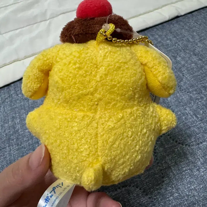 [BUNJANG] Sanrio Pompompurin Cherry Plush Doll / 폼폼푸린 푸딩 체리 인형 새상품 판매중 택 O