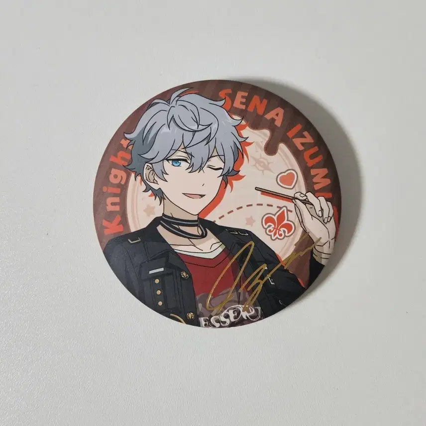 [BUNJANG] Ensemble Stars Sena Izumi Glico Collaboration Can Badge / 앙스타 세나 이즈미 글리코 과자 콜라보 캔뱃지 뱃지