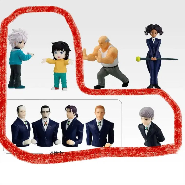 [BUNJANG] Hunter x Hunter Ichiban Kuji Nanika &amp; Killua Alluka Butler Bundle Set / 헌터헌터 제일복권 E상 나니카 G상키르아아르카 집사 일괄