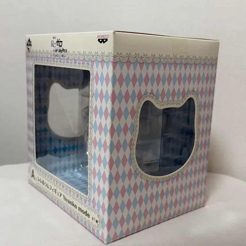 [BUNJANG] Re:Zero Rem Ram Nyanko Mode A Prize Figure / 리제로 고양이 냥코모드 렘 람 a상 피규어
