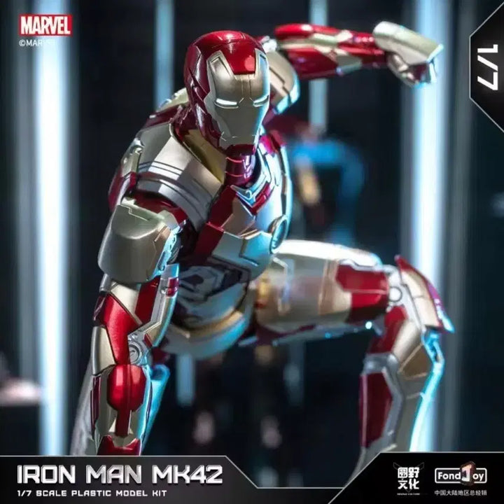 [BUNJANG] Marvel Iron Man Mark 42 1/7 Scale Model Kit Figure / 마블 아이언맨 마크42 1/7 피규어 모델 키트