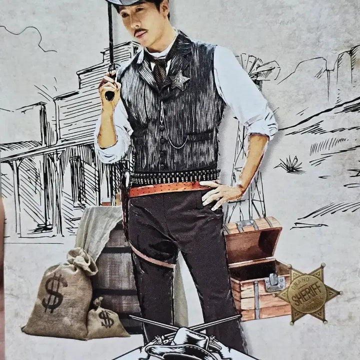 [BUNJANG] Musical Western Story 2022 Full Cast Autographed Photocard - Enoch / 2022 웨스턴 스토리 전캐스트 친필 사인 포토카드 에녹 출연