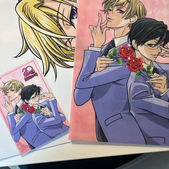 [BUNJANG] Ouran High School Host Club Tamaki Kyoya Poster &amp; L-File Bundle Set / 오란고교 사교클럽 타마키 쿄우야 포스터, L자파일 일괄