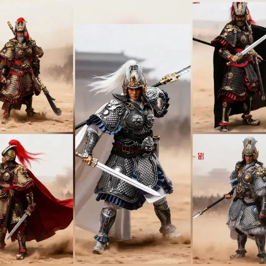 [BUNJANG] 303toys Romance of the Three Kingdoms 1/12 Scale Figure Set (5 Figures) / 303toys 삼국지 1/12 피규어 5채