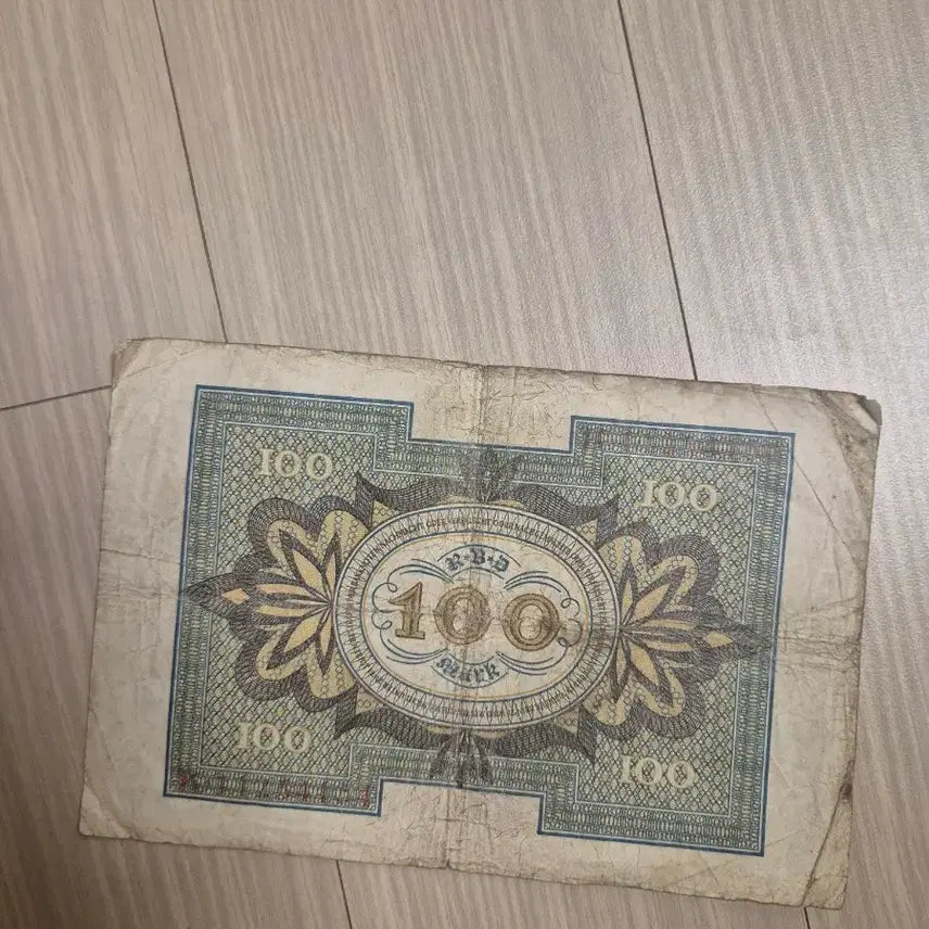[BUNJANG] German Empire 100 Mark Banknote (1920) / 독일 제국 100마르크 지폐 1920년