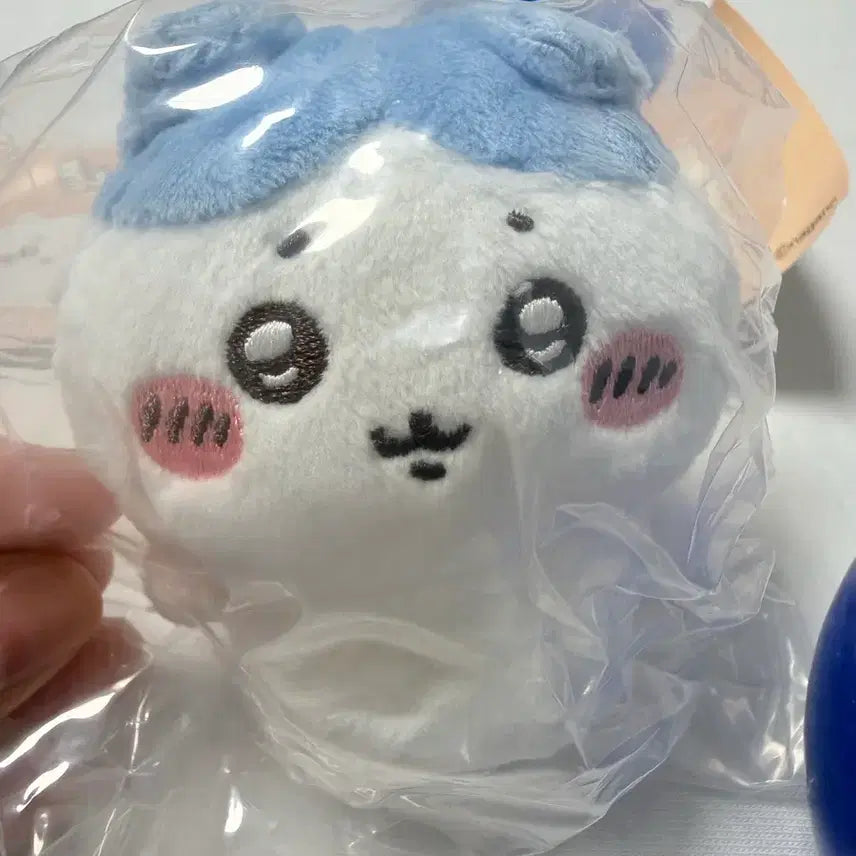[BUNJANG] Hachware Seated Plush Doll / 먼작귀 하치와레 앉은 누이 오스와리 누이구루미 가챠 신품 미개봉