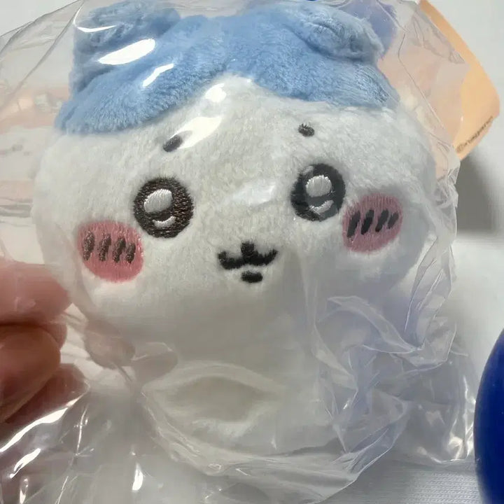 [BUNJANG] Hachware Seated Plush Doll / 먼작귀 하치와레 앉은 누이 오스와리 누이구루미 가챠 신품 미개봉