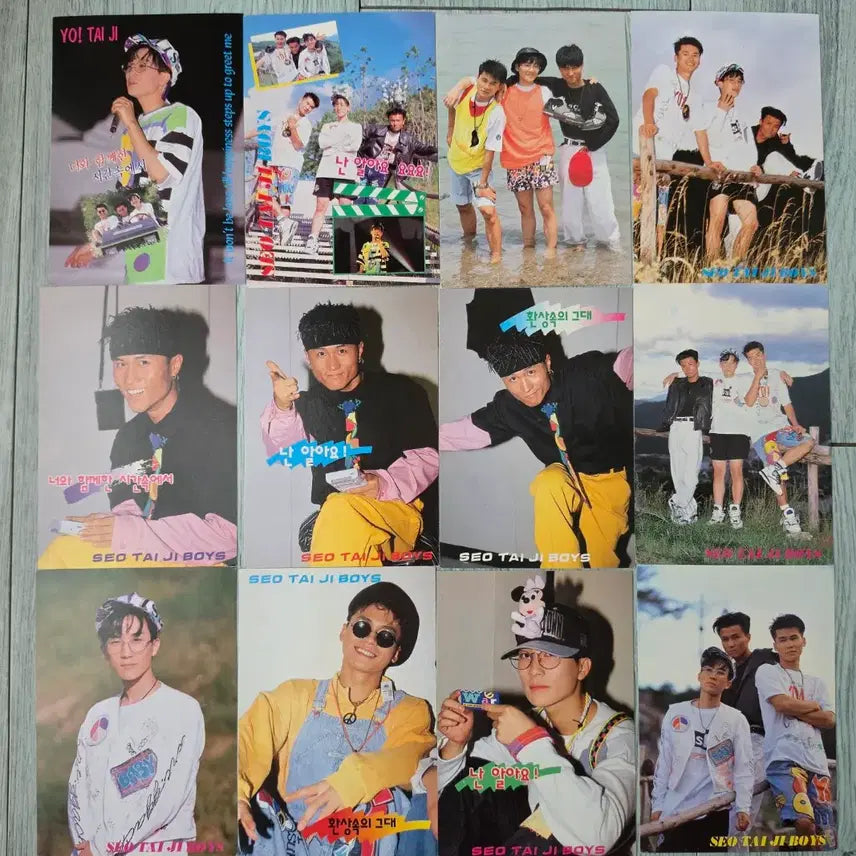 [BUNJANG] Seo Taiji and Boys 65 Photo Postcards Set / 서태지와아이들 사진엽서 65장