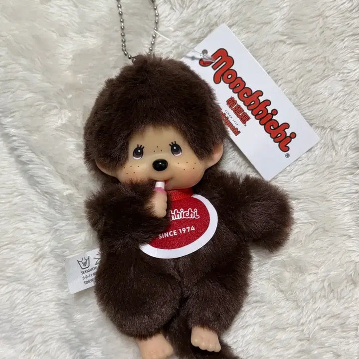 [BUNJANG] Monchhichi Keychain Doll (13cm) / 몬치치 키링인형(13cm)