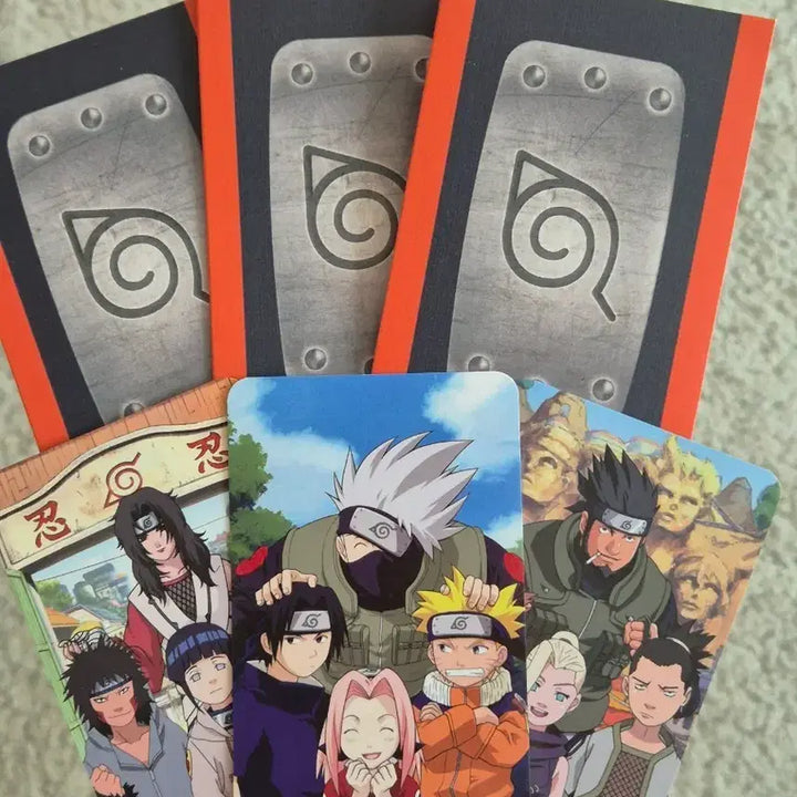 [BUNJANG] SPAO Naruto Collaboration Special Edition Photocard Bundle Set / 스파오 팝업 나루토 구매 특전 포토카드 전체 일괄
