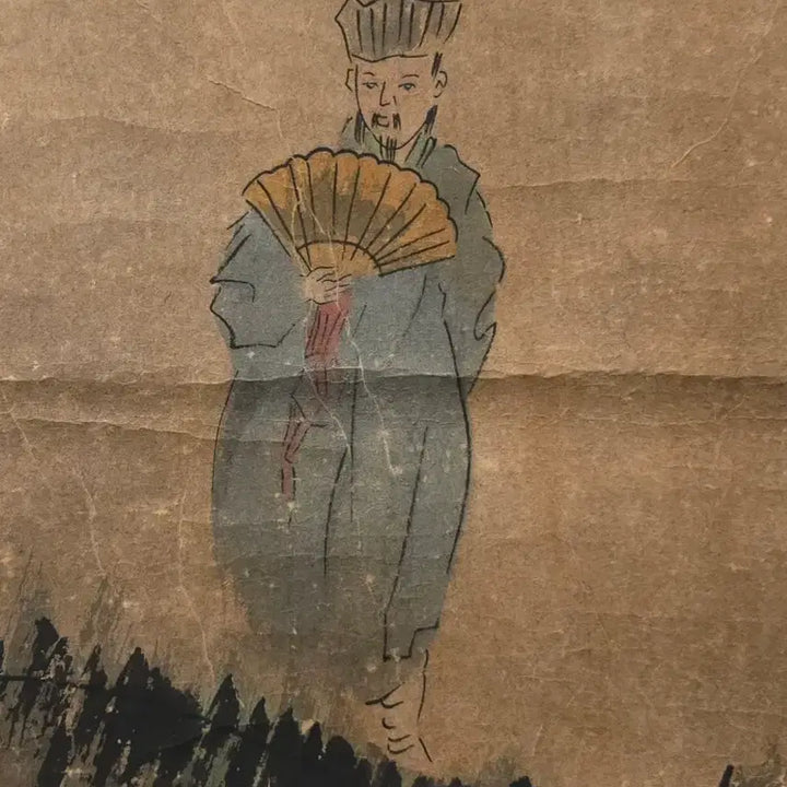 [BUNJANG] Korean Scholar Figure Painting (Gosa Inmulhwa) / 고사인물화/ 민화/ 고화