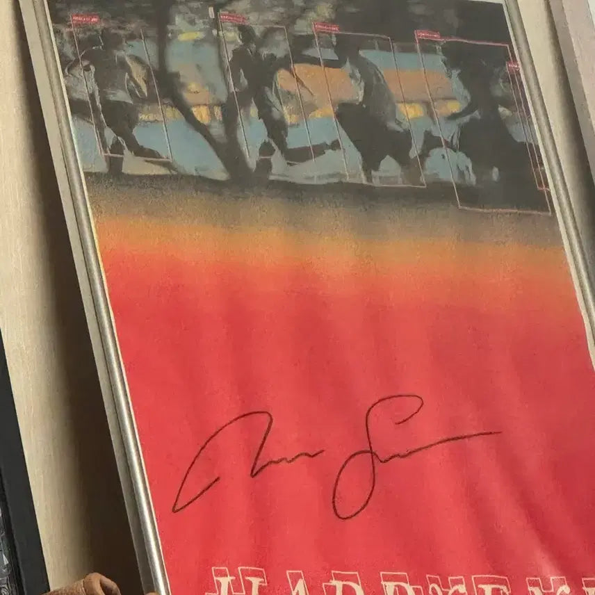 [BUNJANG] Happy End Movie Autographed Poster / 영화 해피엔드 사인포스터