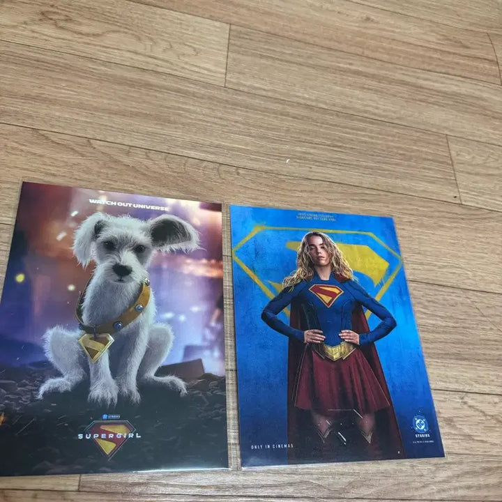 [BUNJANG] Supergirl Art Card / 슈퍼걸 아트카드