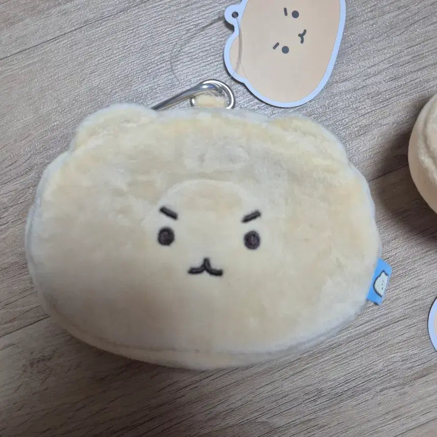 [BUNJANG] Manggeureojin Gom Mang Gomi Face Pouch Snot Doll Keychain / 망그러진곰 망곰이 얼굴 파우치 콧물 인형 키링