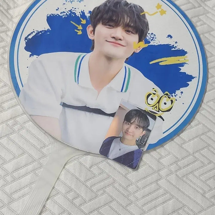 [BUNJANG] LUCY Childhood Image Picket Fan / [포카포함]루시 차일드후드 이미지피켓 부채 원상