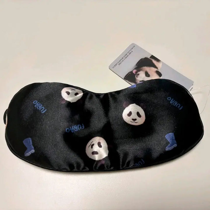 [BUNJANG] Fu Bao Panda Sleep Mask - Early Goods / 가격고정)푸바오 판다 수면 안대 초기굿즈 새상품 미사용 (택O)