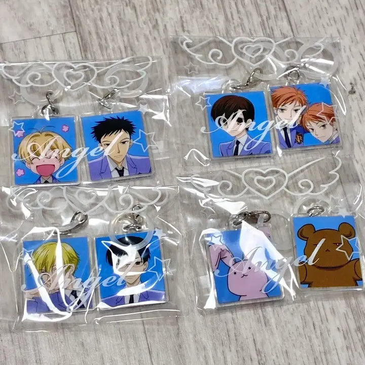 [BUNJANG] Ouran High School Host Club Mejirushi Gacha Set (8 Variations) / 일괄) 오란고교 호스트부 메지루시 가챠 8종 전종판매