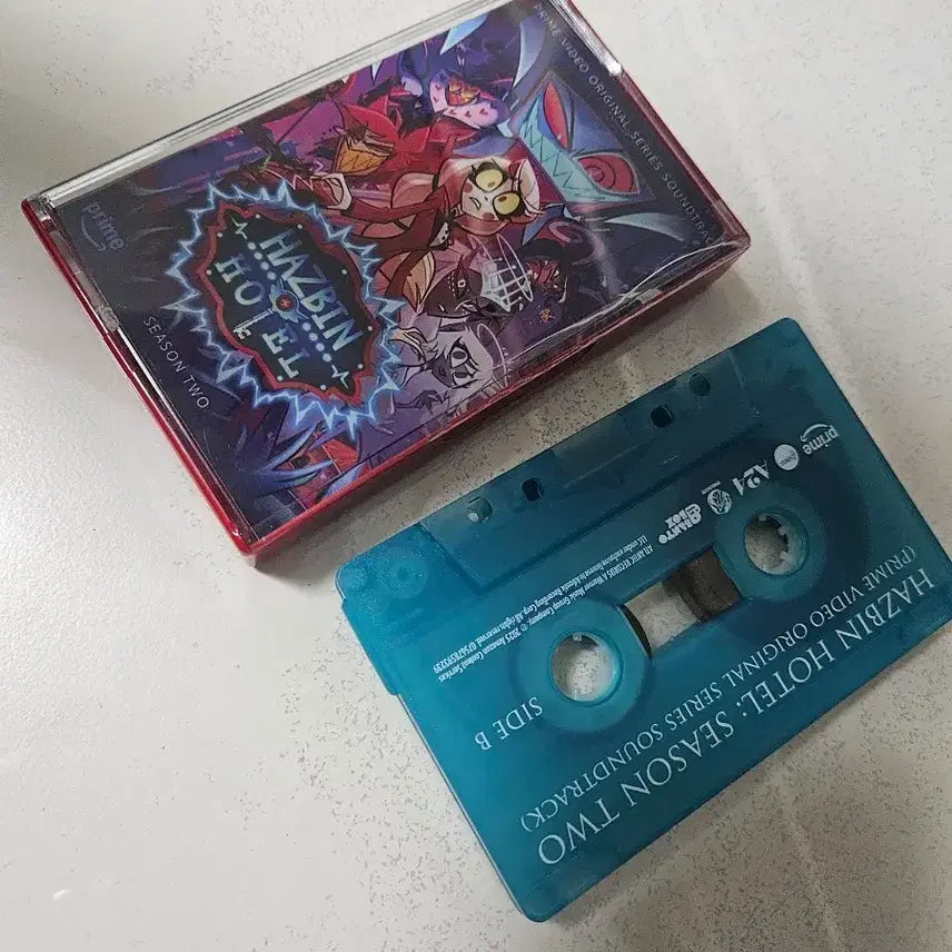 [BUNJANG] Hazbin Hotel Season 2 OST Cassette Tape / 해즈빈 호텔 시즌 2 OST 카세트 테이프