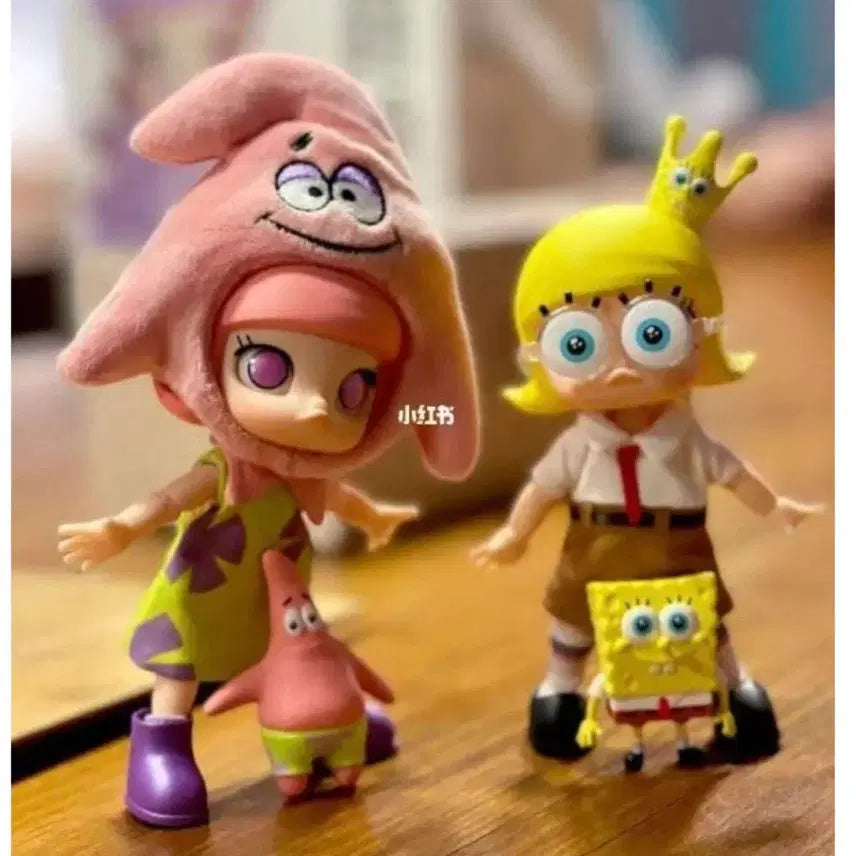 [BUNJANG] Pop Mart SpongeBob Patrick Molly BDJ Bundle Set / 팝마트 스폰지밥, 뚱이 몰리 BDJ 미개봉새상품 일괄판매