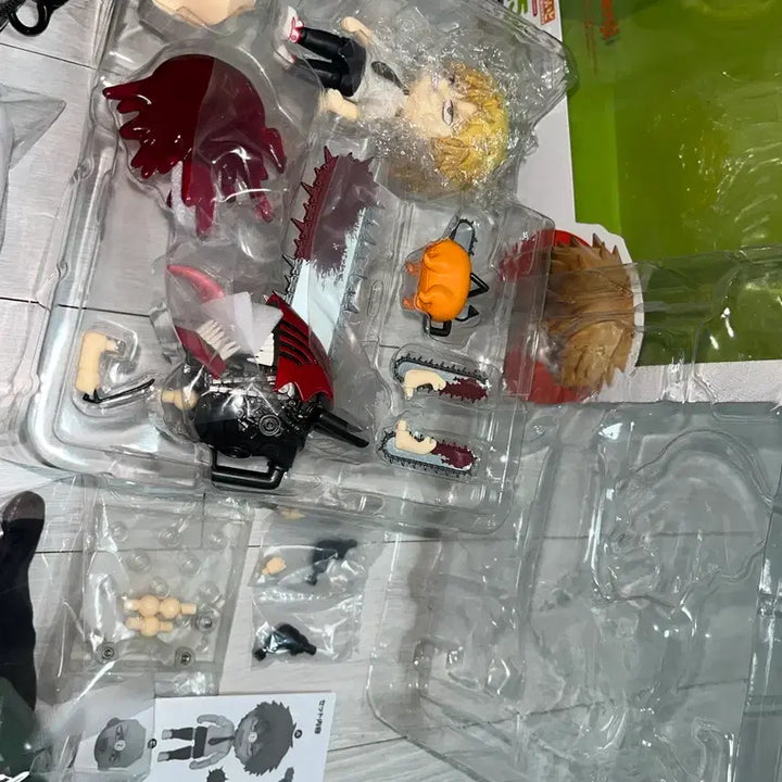 [BUNJANG] Chainsaw Man Denji Nendoroid &amp; Obitsuroid Figure Goods Set / 체인소맨 덴지 넨도로이드 오비츠 피규어 굿즈셋트