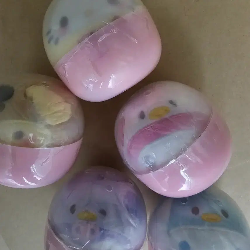 [BUNJANG] Sanrio "Little Chick" Mascot Doll Set (5 Types) / 산리오 히요코 디자인 마스코트 인형5종세트