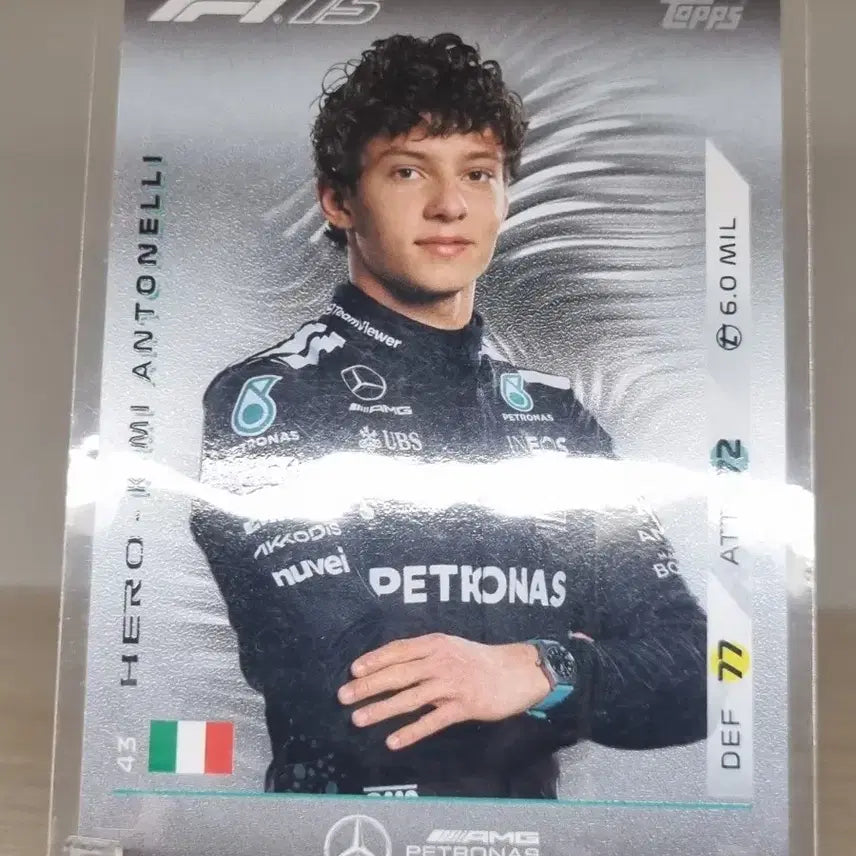 [BUNJANG] Mercedes-AMG Petronas F1 Team Kimi Antonelli &amp; George Russell Trading Cards Bundle / F1 메르세데스 키미 안토넬리 러셀 카드 일괄