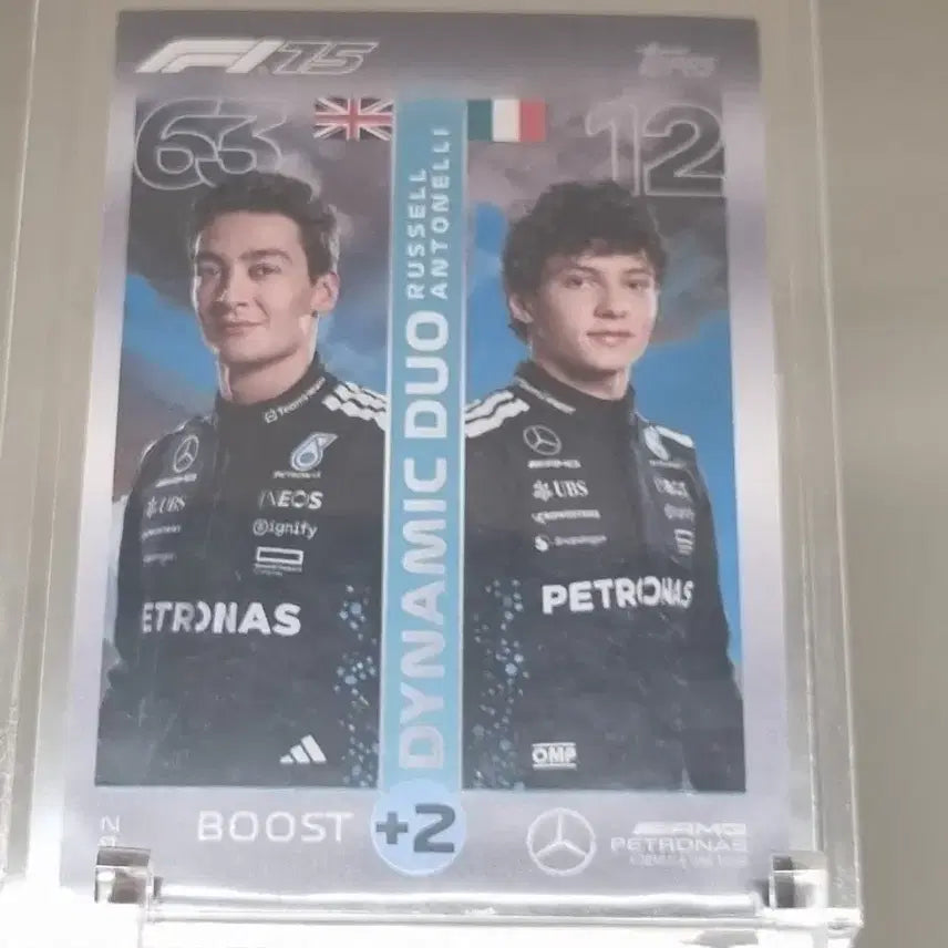 [BUNJANG] Mercedes-AMG Petronas F1 Team Kimi Antonelli &amp; George Russell Trading Cards Bundle / F1 메르세데스 키미 안토넬리 러셀 카드 일괄