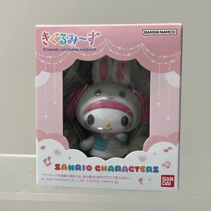 [BUNJANG] Sanrio Kigurumi Floki Figure (My Melody) / 새상품) 산리오 키구루미 플로키 피규어(마이멜로디)