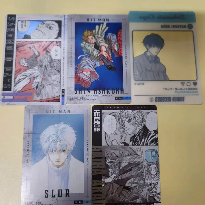 [BUNJANG] Sakamo-to Days 5-Piece Photocard Bundle Set / 사카모토 데이즈 포토카드 5종 일괄