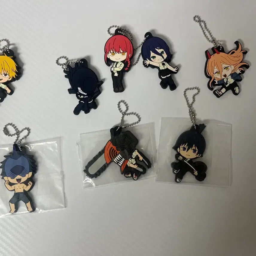 [BUNJANG] Chainsaw Man Ichiban Kuji Prize i Rugger Charm Bundle Set / 체인소맨 이치방쿠지 i상 러저참 일괄